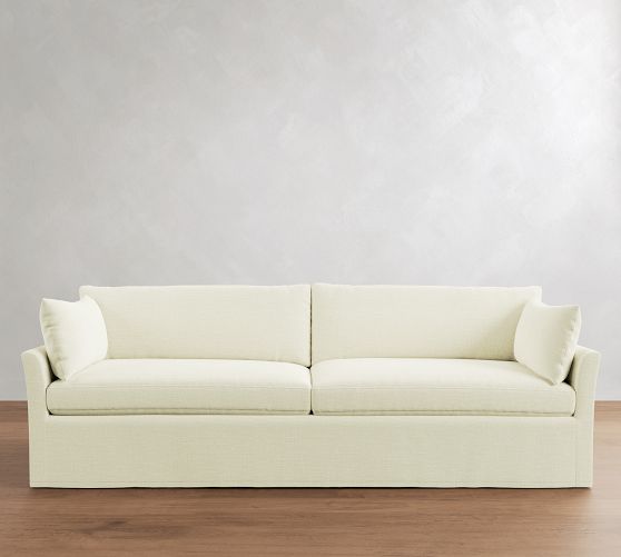 Reya Slipcovered Sofa (78"-102") by Pottery Barn