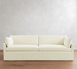 Reya Slipcovered Sofa (78"-102")