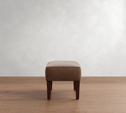 Champlain Leather Ottoman