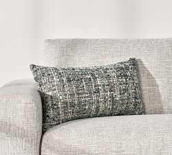 Torya Textured Lumbar Throw Pillow