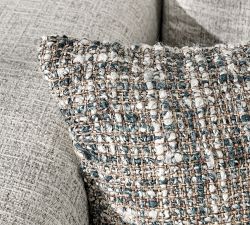 Torya Textured Lumbar Throw Pillow
