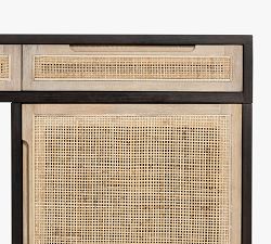 Dolores Cane Writing Desk (58")