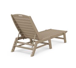 Polywood Outdoor Single Chaise Lounge