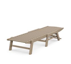 Polywood Outdoor Single Chaise Lounge