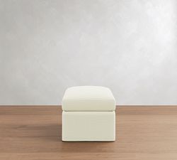 Reya Slipcovered Ottoman