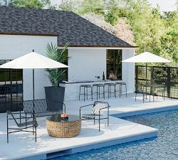 Kaylin Metal Outdoor Loveseat (53.5"w)