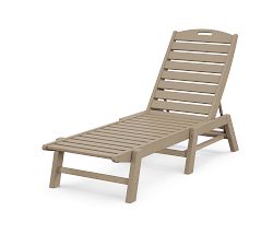 Polywood Outdoor Single Chaise Lounge