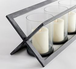 Outdoor Candle Holder Centerpiece