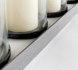 Outdoor Candle Holder Centerpiece
