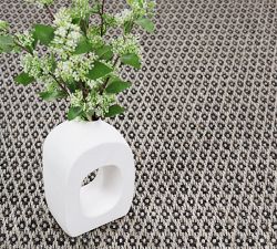 Custom Two Tone Woven Sisal Rug