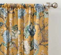 Dahlia Floral Printed Curtain