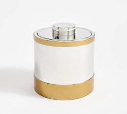 Open Box: Fillmore Ice Bucket - Brass/Silver