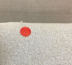 Open Box: Hayes Non-Tufted Dining Side Chair - Performance Boucle Oatmeal, Espresso