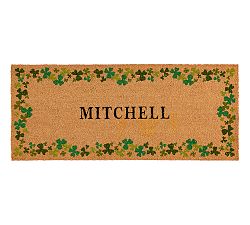 Personalized Four Leaf Clover Doormat - Thumbnail 3