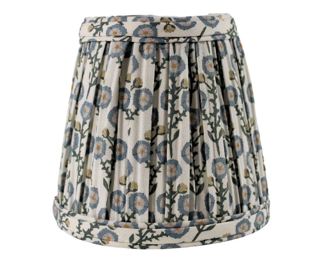 Maison Maison Portable Pleated Fabric Lamp Shades - Sage