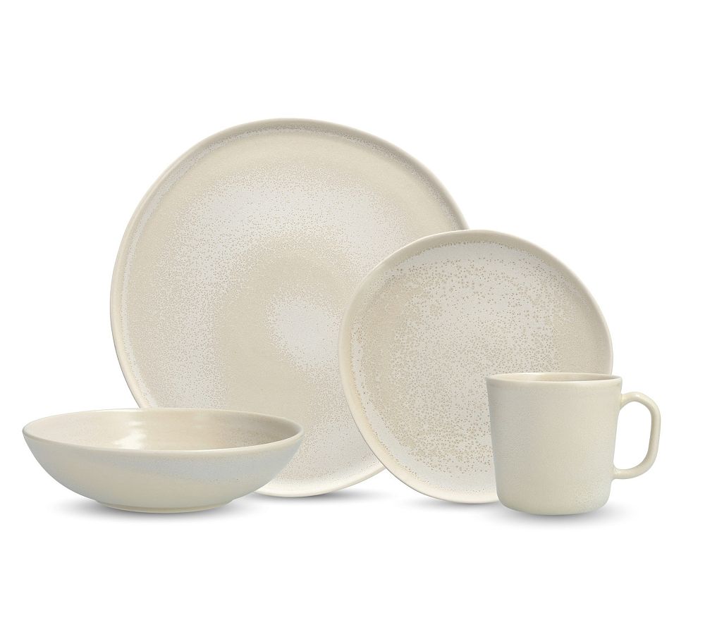Fortessa Cloud Terre No.3 Stoneware 16-Piece Dinnerware Set