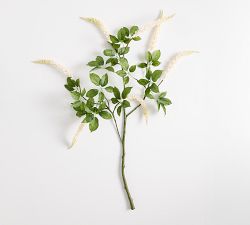 Faux Butterfly Bush Branch