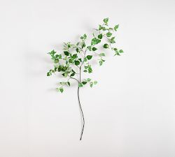 Faux Oversized Cluster Leaf Branch