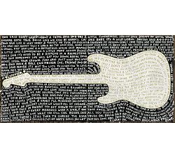 Legends Wall Art - Black