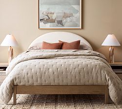 Textured Muted Collage Framed Print