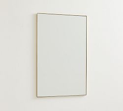 Open Box: Blake Rectangular Mirror (23"W x 35"H) - Vintage Brass