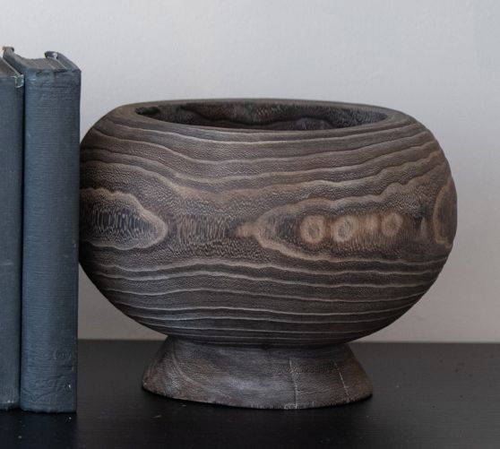 Compact Paulownia Wood Planter by Pottery Barn