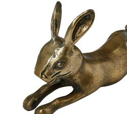 Decorative Antique Brass Rabbit