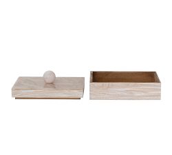 Marbled Decorative Jewelry Box