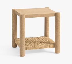 Bolinas Square Woven Side Table (22")