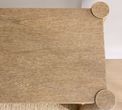 Bolinas Square Woven Side Table (22")