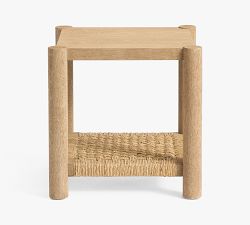 Bolinas Square Woven Side Table (22")
