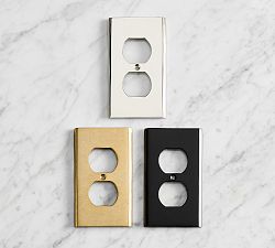 Sansome Single Duplex Cover Plate