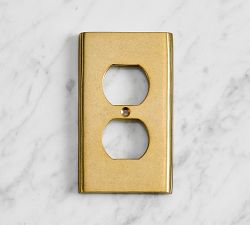 Sansome Single Duplex Cover Plate