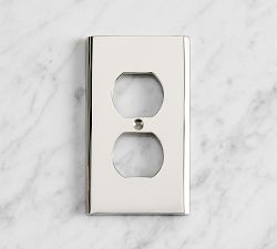 Sansome Single Duplex Cover Plate