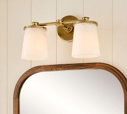 Hayes Alabaster Double Sconce (15")