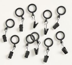 Café Curtain Clip Rings