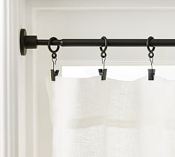 Café Curtain Clip Rings