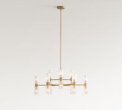 Cooper Glass Mobile Chandelier (34")