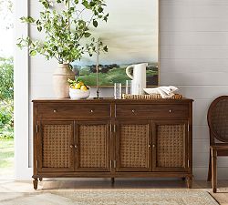 Sausalito Cane Buffet (66")