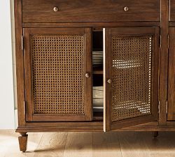 Sausalito Cane Buffet (66")