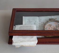Leather Genevieve Jewelry Box