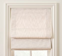 Custom Seaton Curve Roman Blackout Shade