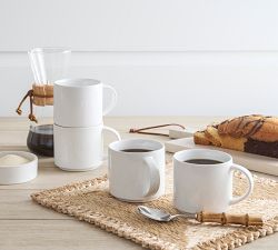 Mason Stoneware Mugs - Set of 4