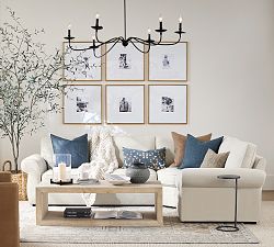 Pearce Roll Arm 3-Piece Wedge Sectional (122"&ndash;130")