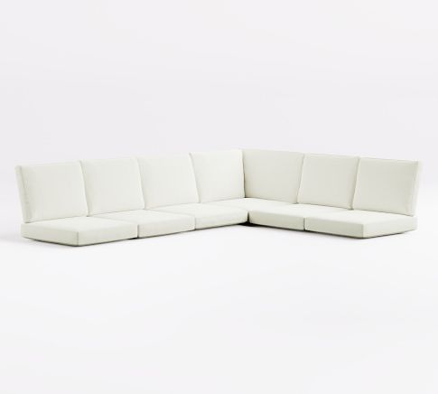 Indio Metal 6-Piece Sectional Set Cushions