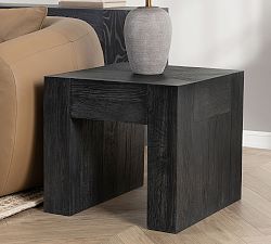 Raymond Square Reclaimed Wood End Table (24")