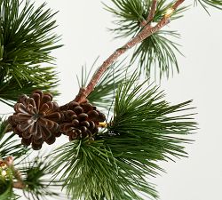 Lit Faux Pine Bundle