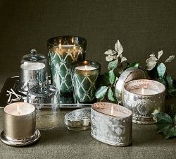 Mercury Cloche Candle