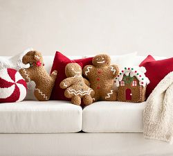 Ms. Spice Gingerbread Shaped Pillow