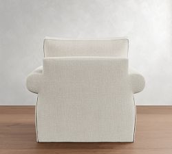 Pearce Roll Arm Slipcovered Chair